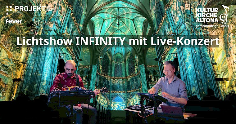 Lichtshow Infinity mit Live-Konzert 2